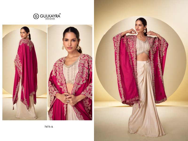 Andaz By Gulkayra Real Chinon Embroidery Readymade Suits